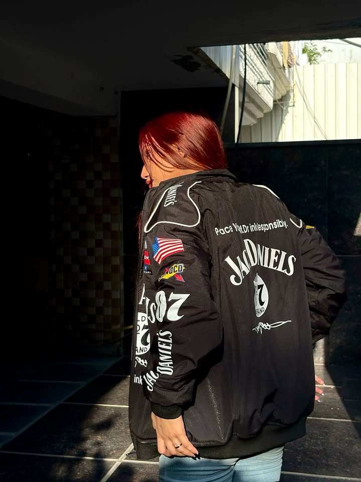 DripHeaven Exclusive Combo Offer | 2 Premium Jackets Combo for Men | Black Faux Leather Jacket + Jack Daniel's Racing Jacket | Only ₹2200 | Cash on Delivery