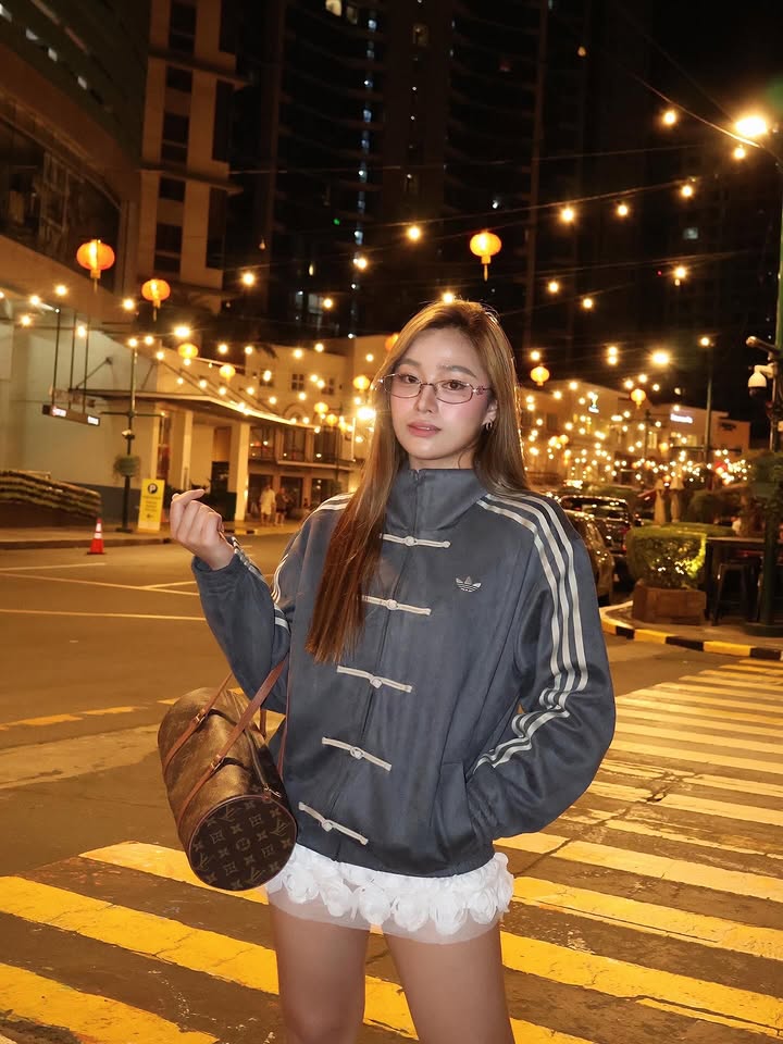 Dripheaven Grey Chinese Knot Jacket – Oversized Korean Streetwear Style