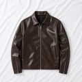 Most premium: The Regent Leather Jacket(Brown)