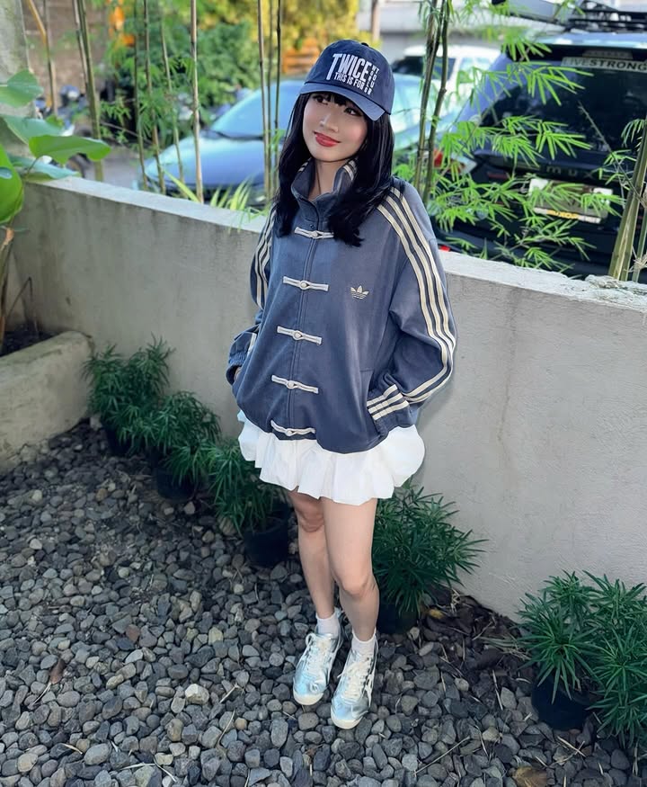 Dripheaven Grey Chinese Knot Jacket – Oversized Korean Streetwear Style