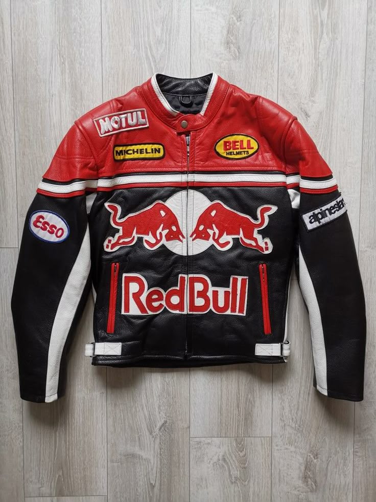 Red Bull Racing Pro Jacket DTF Printed Apparel