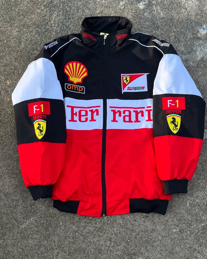 Premium Trio Ferarri Embroidery Jacket