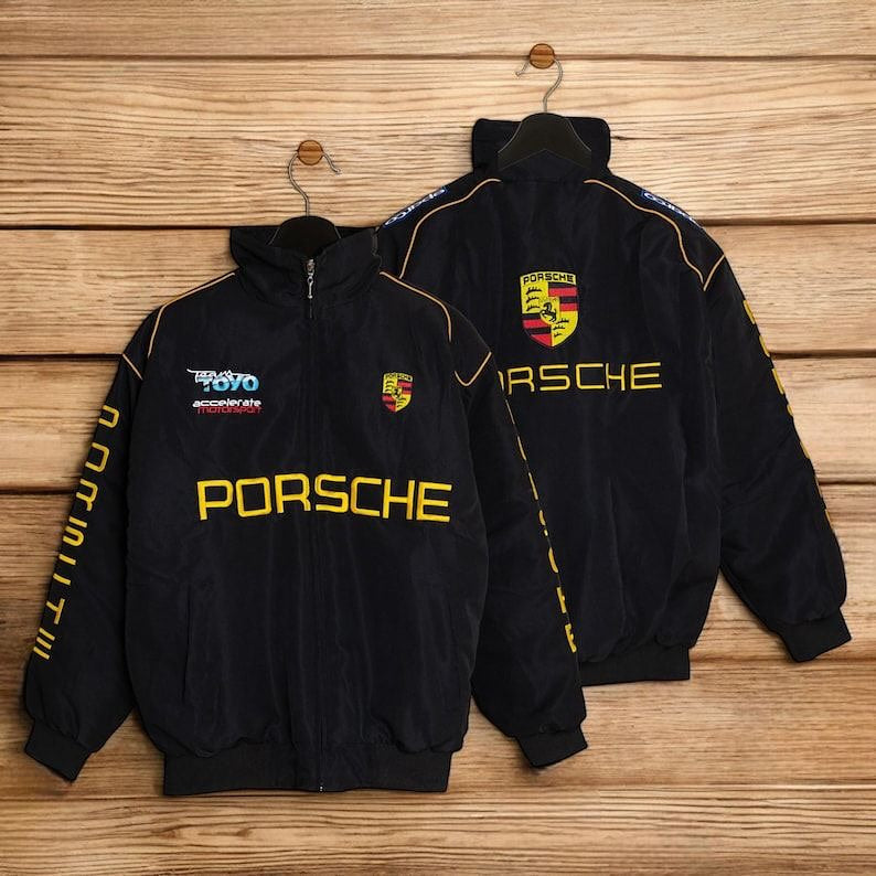 F1 Porche Racing Jacket Embroidery|| Streetwear
