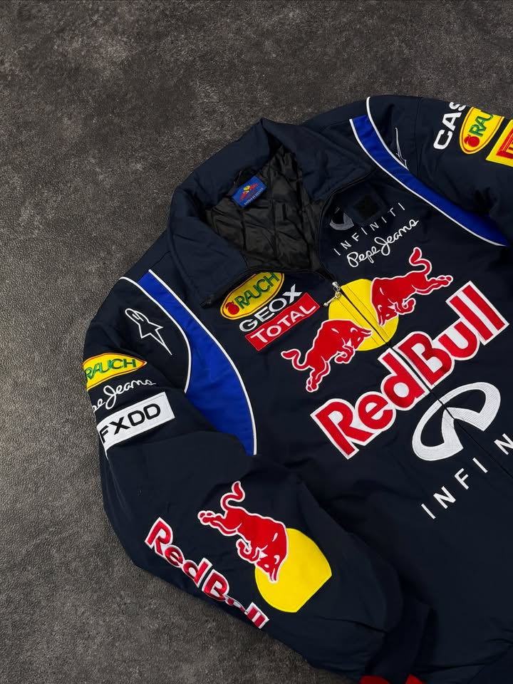 Red Bull Jacket Printed – Premium Racing Style Printed Jacket | Dripheaven Clothing Brand