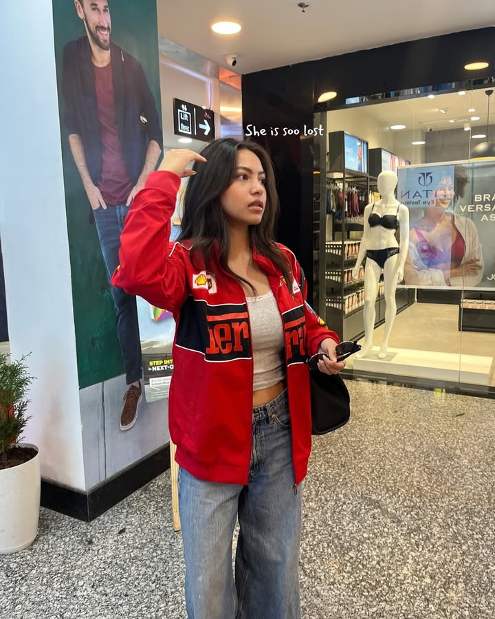 F1 Red Ferarri Printed Jacket