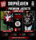 DripHeaven Ferrari Style + Jack Daniel's Premium Jacket Combo | 2 Jackets | Only ₹2299
