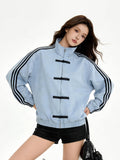 DripHeaven.in | Signature Model Edition Sky Blue Streetwear Jacket | Premium Quality | Limited Stock