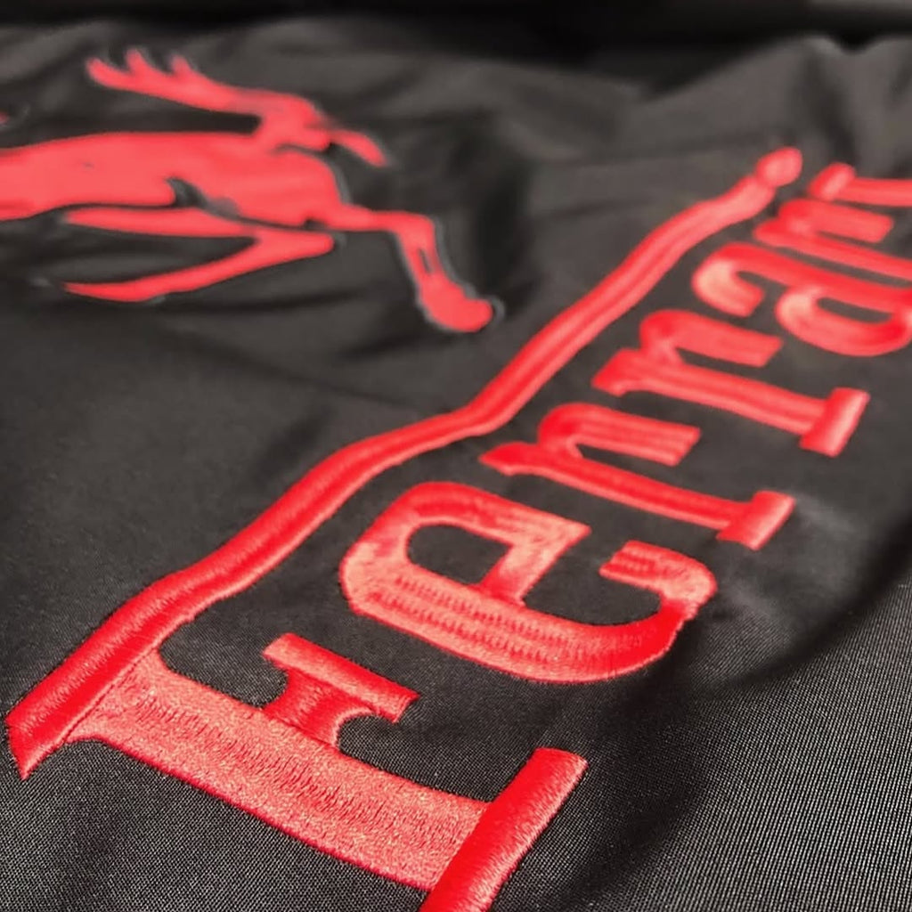 Premium Black ferarri embroidery Jacket