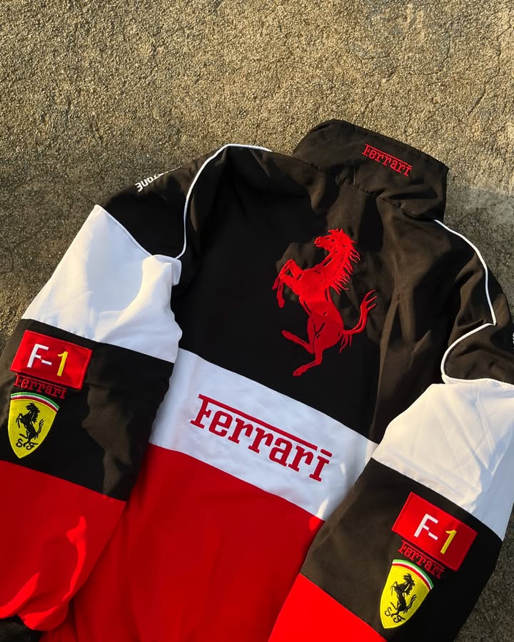 Premium Trio Ferarri Embroidery Jacket