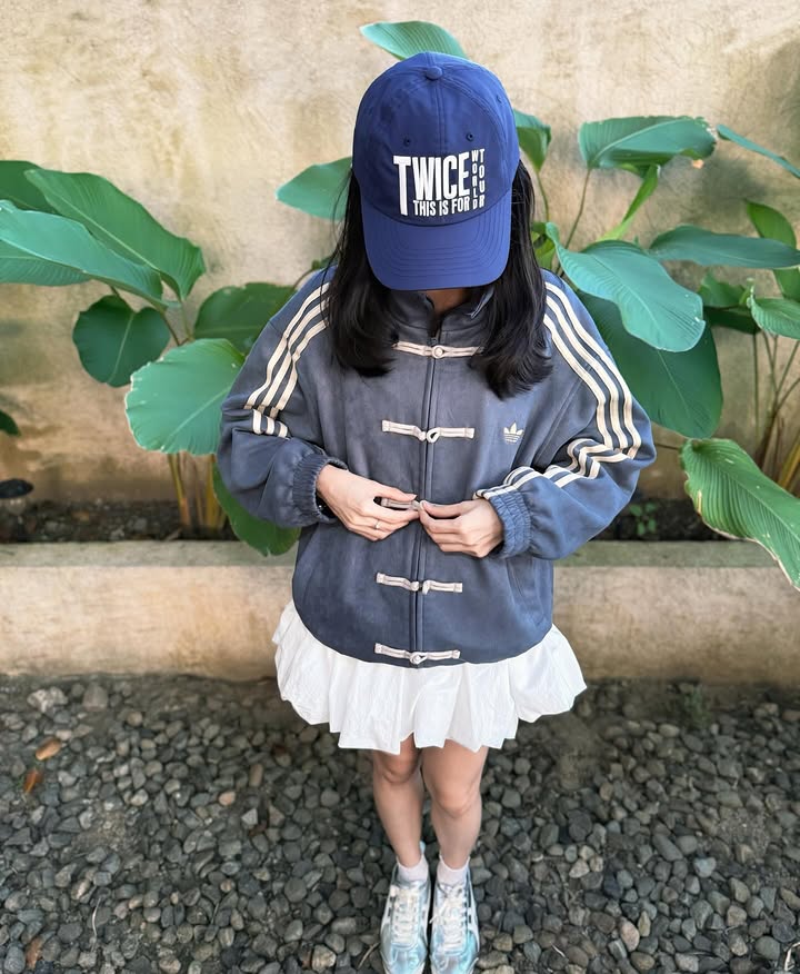 Dripheaven Grey Chinese Knot Jacket – Oversized Korean Streetwear Style