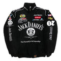 Jack Daniel's Motorsports Vintage Racing Jacket – Premium Black Edition