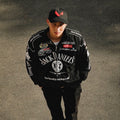 Jack Daniel's Motorsports Vintage Racing Jacket – Premium Black Edition