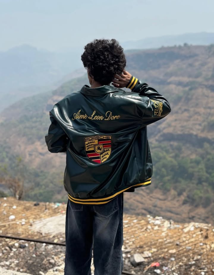 DripHeaven.in | Premium Racing Leather Jacket – Vintage Motorsport Streetwear
