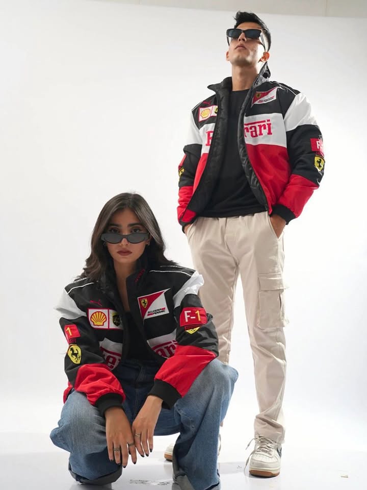 Premium Trio Ferarri Embroidery Jacket