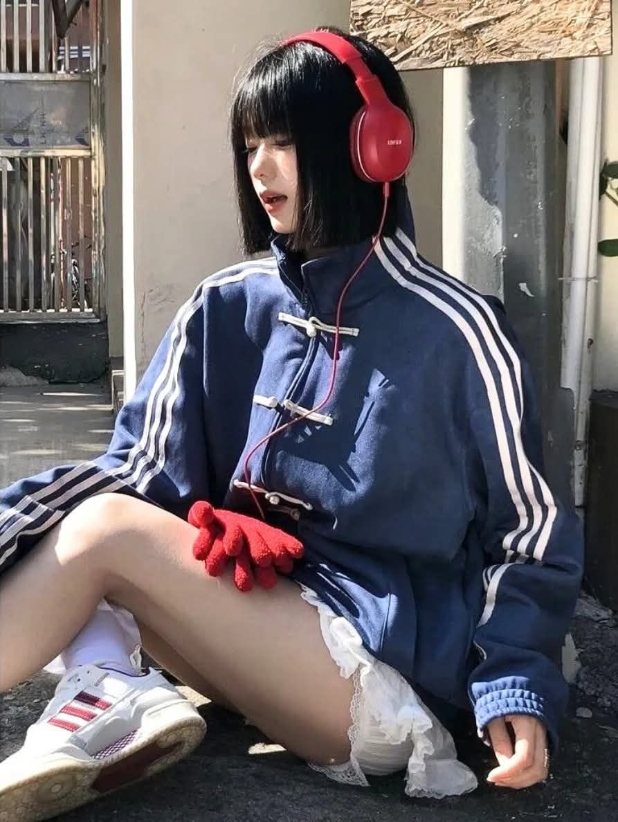 Chinese New Year CNY Jacket | Unisex Streetwear(Blue)
