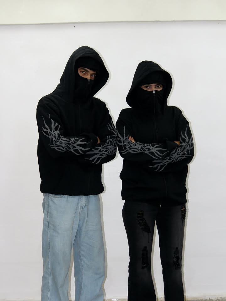 Shadow Hunter Zipper Balaclava – Inspired by Jin Woo from Solo Leveling