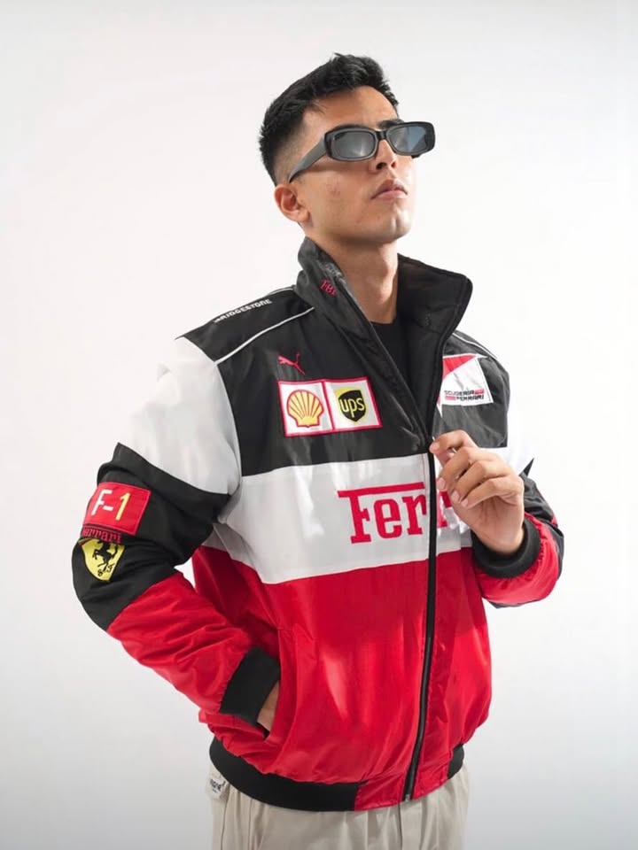 Premium Trio Ferarri Embroidery Jacket