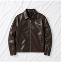 Most premium: The Regent Leather Jacket(Brown)