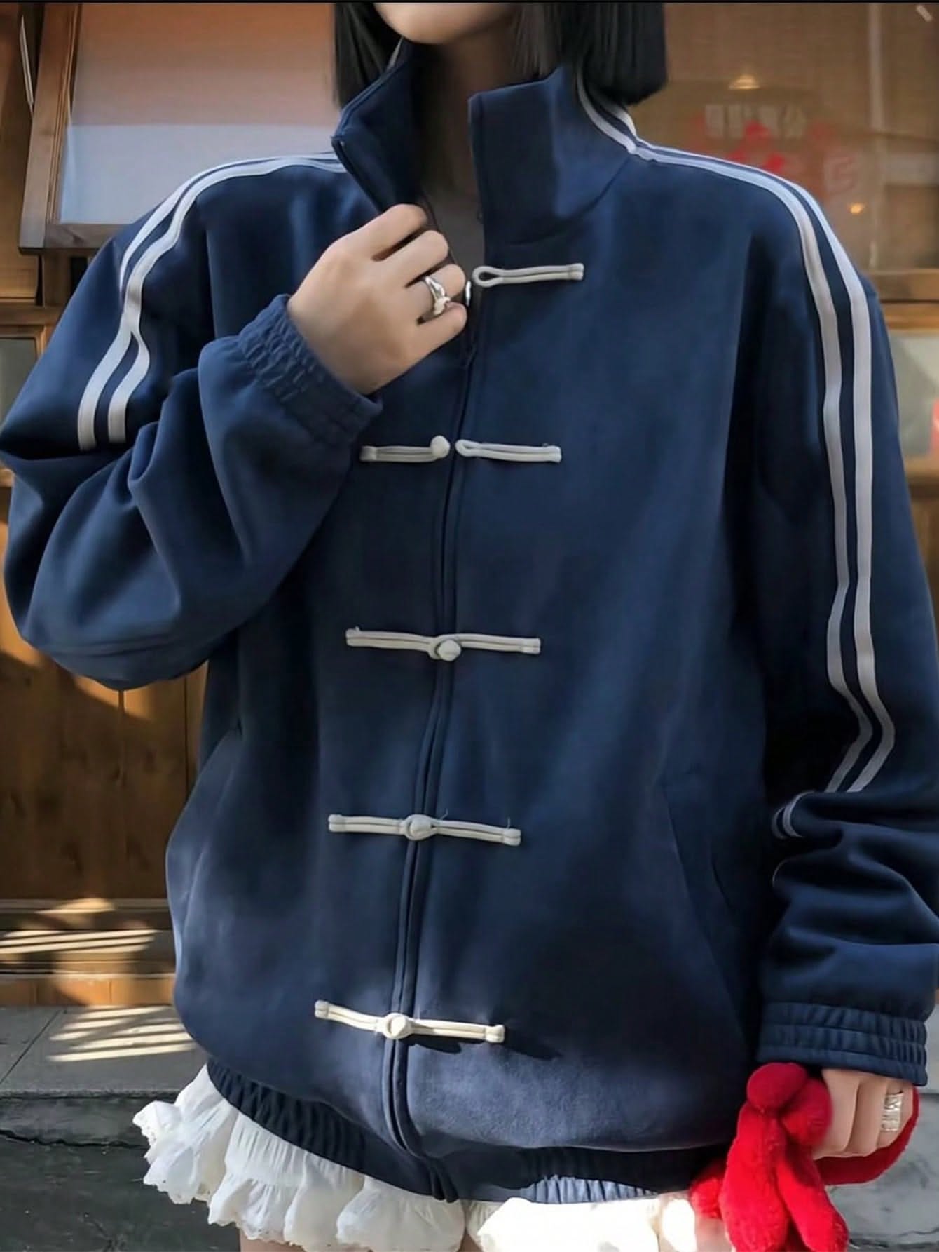 Chinese New Year CNY Jacket | Unisex Streetwear(Blue)