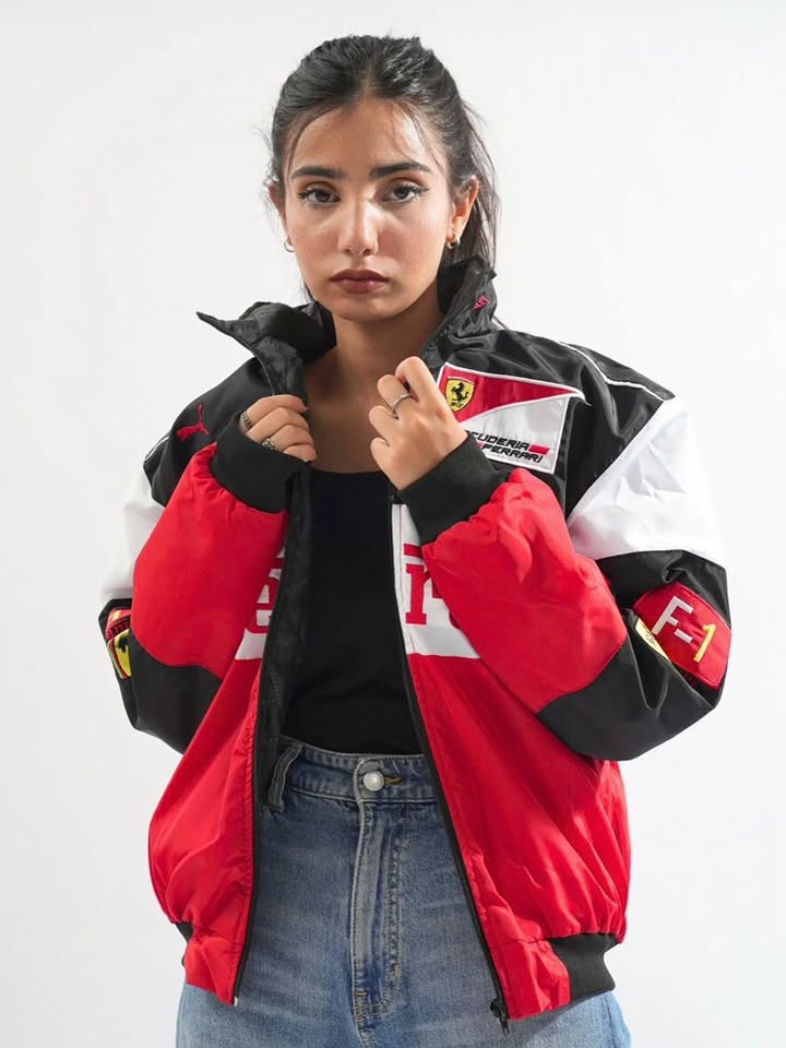 Premium Trio Ferarri Embroidery Jacket