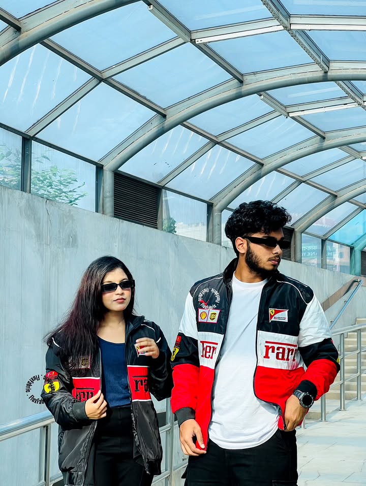 Ferrari F1 Racing Jacket for Men & Women | Premium Motorsport Streetwear | Unisex Zip-Up Bomber Jacket