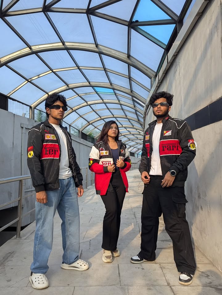 Ferrari F1 Racing Jacket for Men & Women | Premium Motorsport Streetwear | Unisex Zip-Up Bomber Jacket