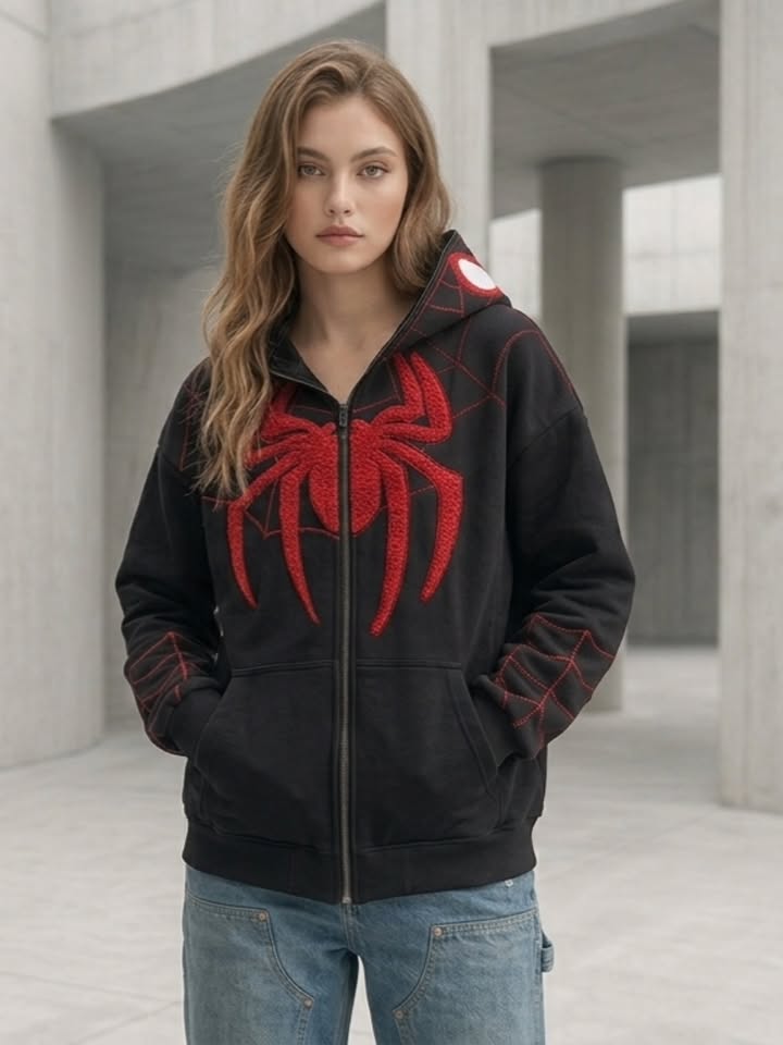🕷️ Dripheaven Spiderman Hoodie – Premium Quality & Built to Last