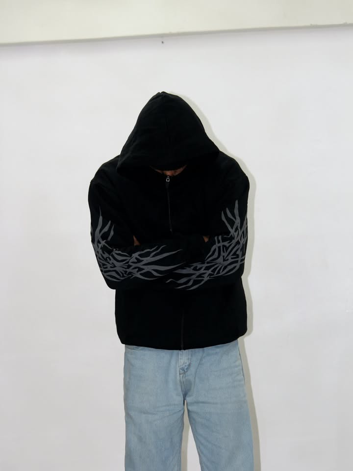 Shadow Hunter Zipper Balaclava – Inspired by Jin Woo from Solo Leveling
