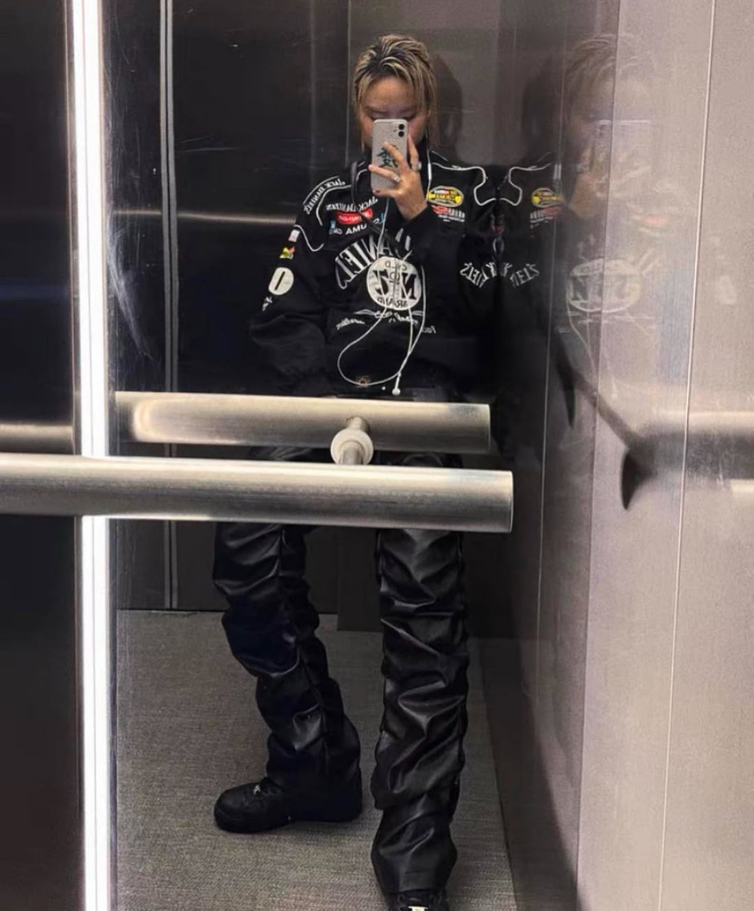Jack Daniels F1  Racing Jacket || Embroidered Motorsport