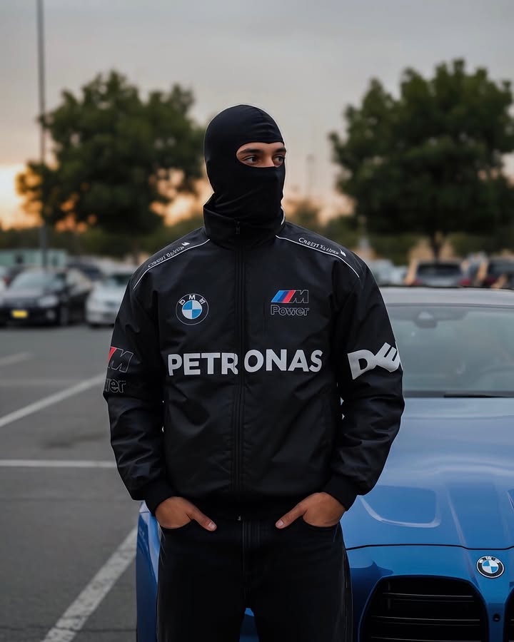 🏁 BMW M Power Motorsport Jacket – Premium Printed Racing Style | Dripheaven Clothing Brand