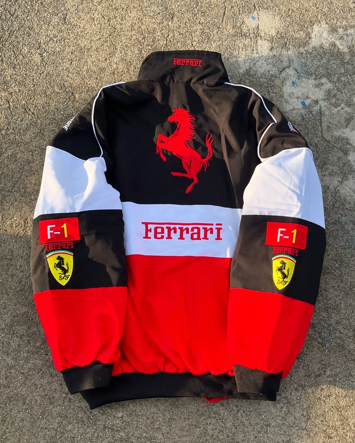 Premium Trio Ferarri Embroidery Jacket