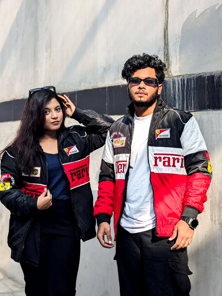 Ferrari F1 Racing Jacket for Men & Women | Premium Motorsport Streetwear | Unisex Zip-Up Bomber Jacket