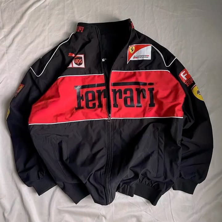 Dripheaven Combo Offer – Jack Daniel’s Racing Jacket + Ferrari Jacket | Premium Streetwear Duo at ₹1,999