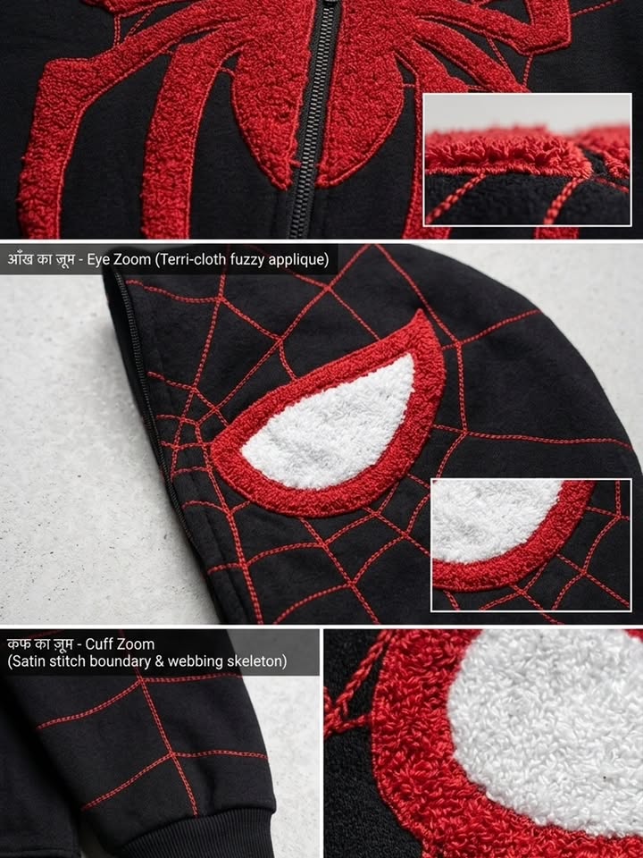 🕷️ Dripheaven Spiderman Hoodie – Premium Quality & Built to Last